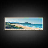 Costa da Caparica, Portugal Panoramic Print, Vacation Gift, Portugal Wall Art, Vacation Wall Art, Vacatation Memories, Beach Decor, Beach Or Lakehouse Art