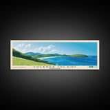 Culebra Island, Puerto Rico Panoramic Print, Vacation Gift, Puerto Rico Wall Art, Vacation Wall Art, Vacatation Memories, Beach Decor, Beach Or Lakehouse Art
