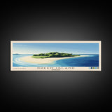 Green Island, Australia Panoramic Print, Vacation Gift, Australia Wall Art, Vacation Wall Art, Vacatation Memories, Beach Decor, Beach Or Lakehouse Art