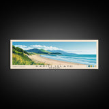 Kapiti Island, New Zealand Panoramic Print, Vacation Gift, New Zealand Wall Art, Vacation Wall Art, Vacatation Memories, Beach Decor, Beach Or Lakehouse Art