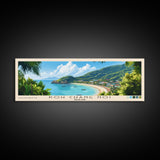 Koh Chang Noi, Thailand Panoramic Print, Vacation Gift, Thailand Wall Art, Vacation Wall Art, Vacatation Memories, Beach Decor, Beach Or Lakehouse Art