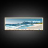 Kommetjie Beach, South Africa Panoramic Beach Print, Vacation Gift, South Africa Wall Art, Framed Canvas Print, Framed Beach Painting