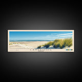 Langeoog, Germany Panoramic Print, Vacation Gift, Germany Wall Art, Vacation Wall Art, Vacatation Memories, Beach Decor, Beach Or Lakehouse Art