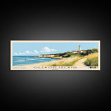Oleron Island, France Panoramic Print, Vacation Gift, France Wall Art, Beach Painting, Beach Decor, Large Wall Art, Wood Frame Art