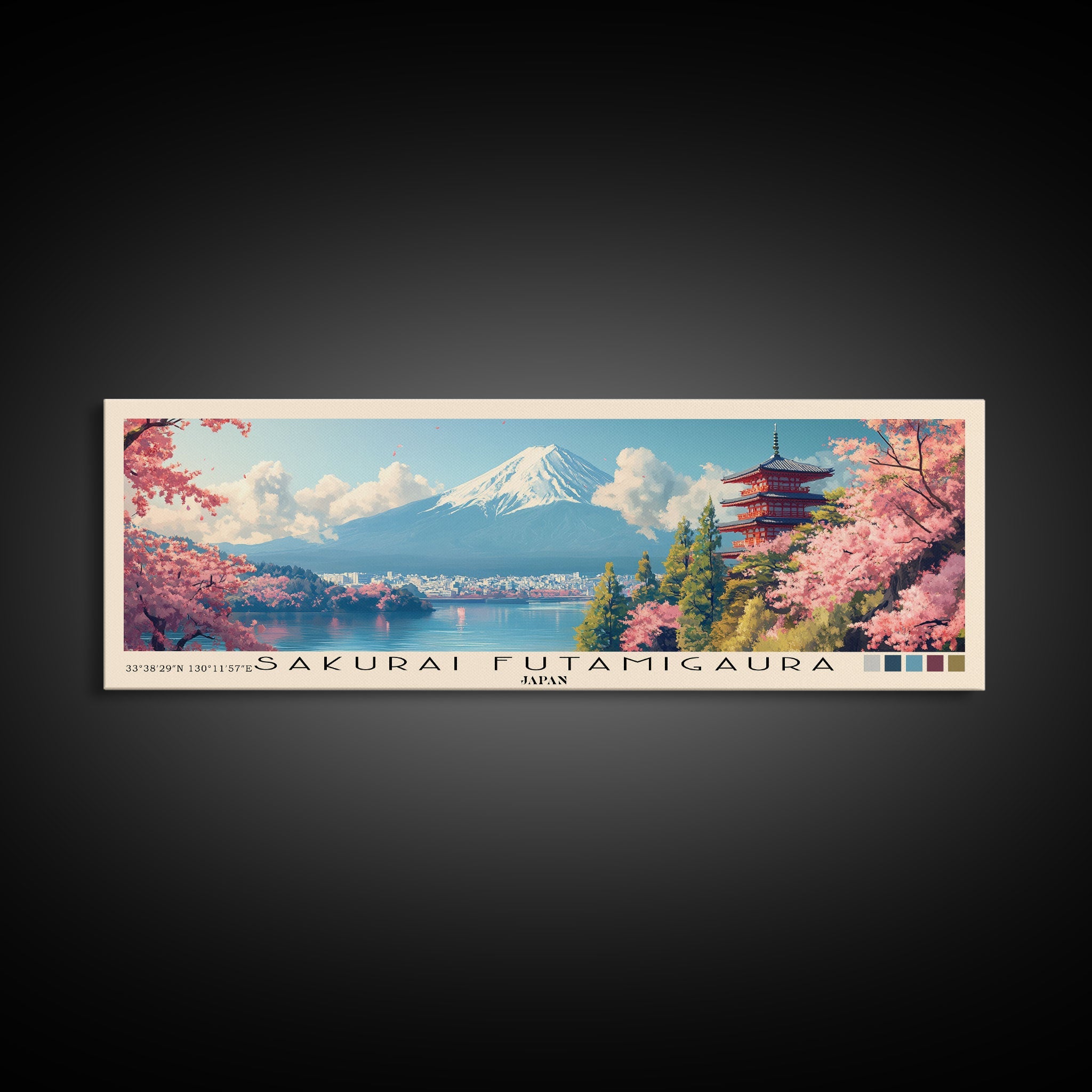Sakurai Futamigaura, Japan Panoramic Print, Vacation Gift, Japan
