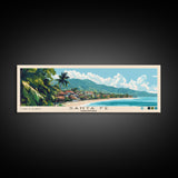 Santa Fe, Philippines Panoramic Print, Vacation Gift, Philippines Wall Art, Vacation Wall Art, Vacatation Memories, Beach Decor, Beach Or Lakehouse Art