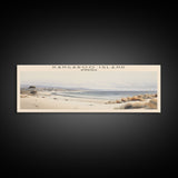 Kangaroo Island COUNTRY Travel Poster Print, Framed Canvas Print, COUNTRY Travel Art, Wood Framed Art, Wall Hanging, Home Decor