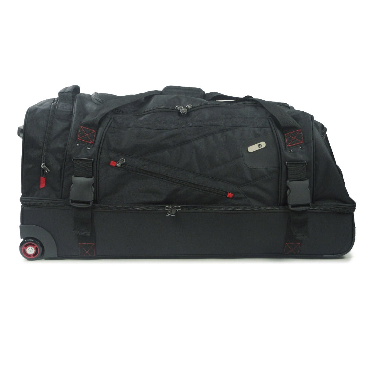 Bolsa de lona negra con ruedas Tour Manager FŪL de 36"