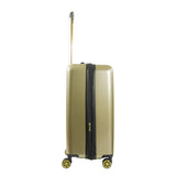 Equipaje giratorio rígido expandible Ful Groove de 27", dorado