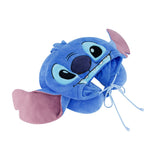 Disney Stitch Travel Neck Pillow Sudadera con capucha, azul