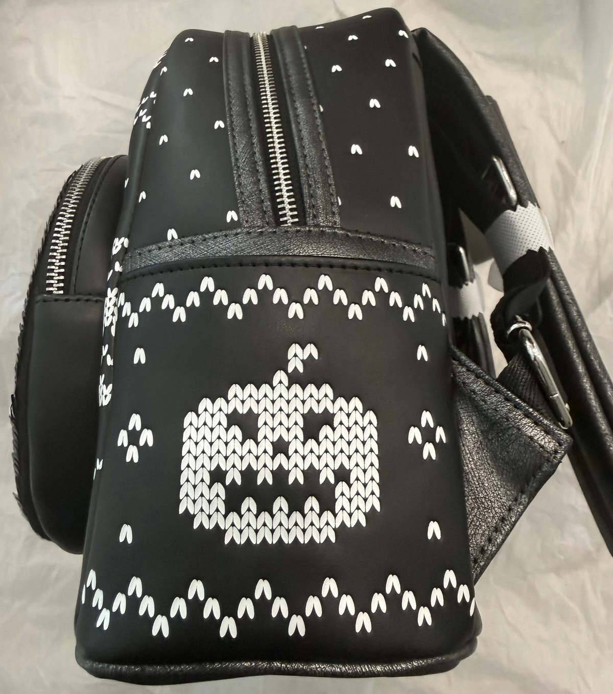 Disney Loungefly Nightmare Before Christmas Sequin Jack Mini Backpack
