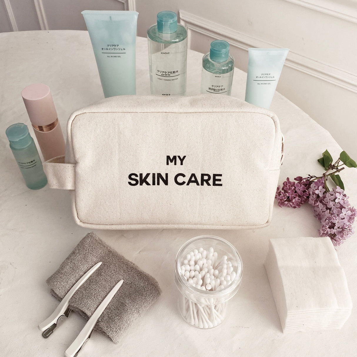 My Skin Care - Organizing Pouch – Cream