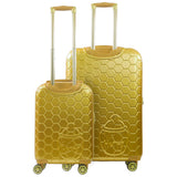 Disney Winnie the Pooh Molded ABS 2pc Hard-sided Spinner Luggage Set