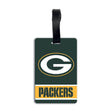 Green Bay Packers PVC Bag Luggage Tag 