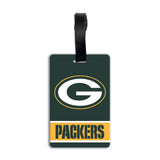 Green Bay Packers PVC Bag Luggage Tag 