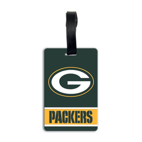 Green Bay Packers PVC Bag Luggage Tag 