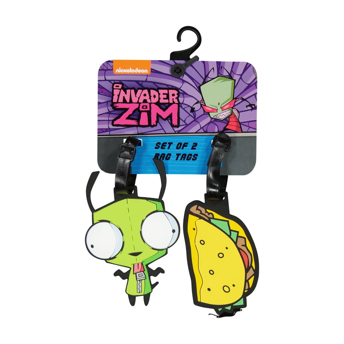 Invader Zim GIR & Taco Luggage Tag 2-Piece Set