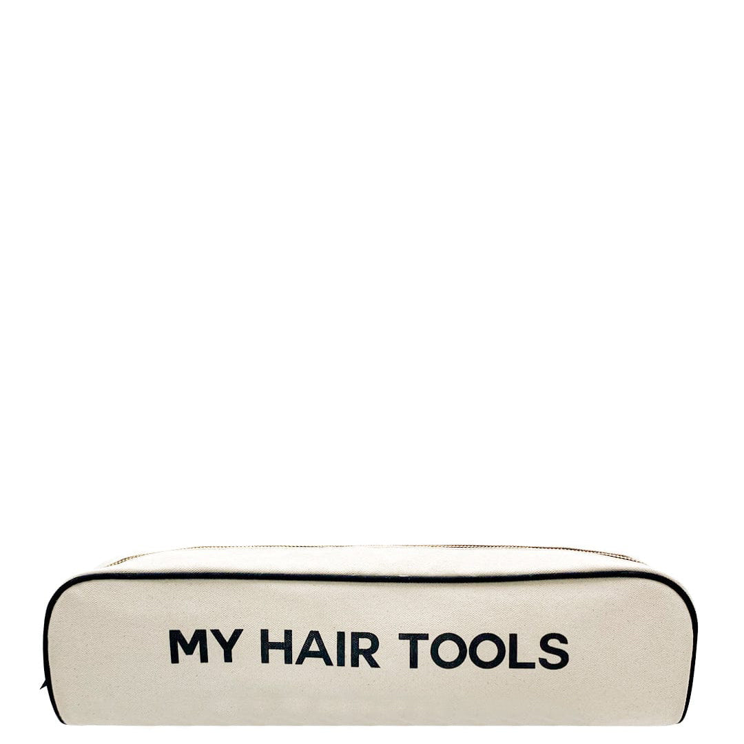 Roomy Hair Wrap Tools Travel Case, Cream