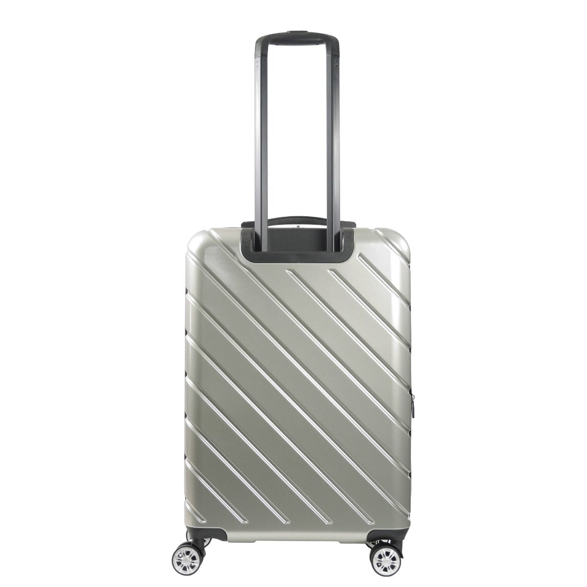 Equipaje giratorio rígido extensible Ful Velocity de 27 pulgadas, plateado