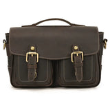 The Faust Leather Camera Bag | Crossbody Vintage Camera Messenger Bag