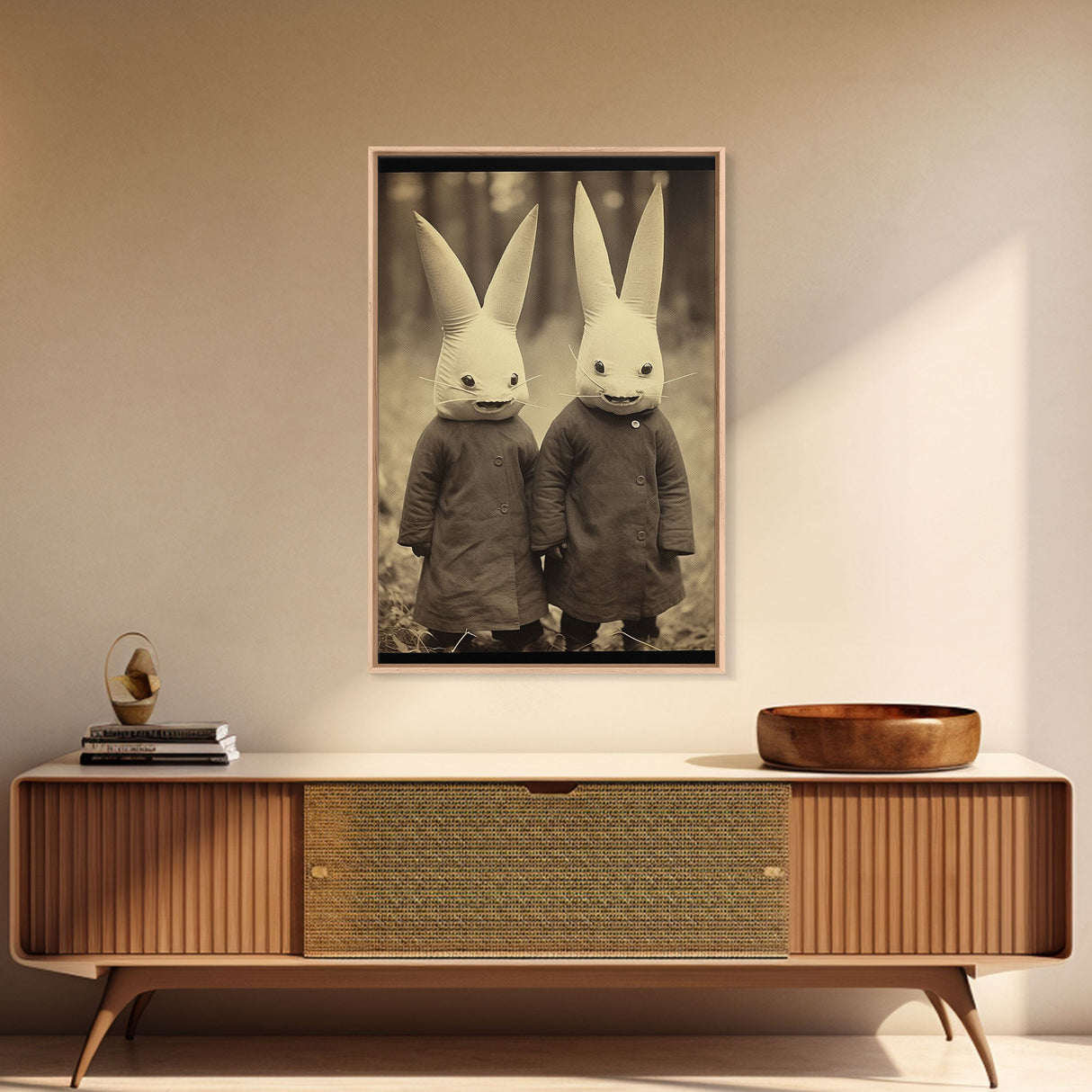 Spooky Art Print, Horror Art Print, Dark Wall Art, Creepy Wall Art, Occult Art, Canvas Wall Print, Wall Art, Vertical Print, Room Decor