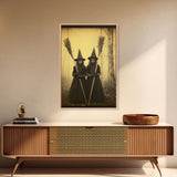 Occult Art, Witch Wall Art, Creepy Wall Art, Halloween Wall Art, Horror Art, Canvas Print, Wall Art, Vertical Print, Home Decor, Wall Decor