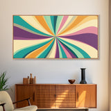 MCM Mid Century Modern Abstract Wall Art Canvas Print, Wall Decor, Wall Art, Modern Retro Canvas Print, Geometric Wall Art