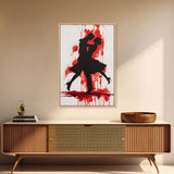 Couple Painting Print, Couple Dancing The Tango, Canvas Print, Wedding Decoration, Wedding Gift, Couple Art, Dancing Couple Art