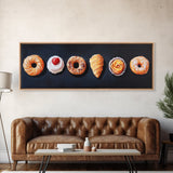 Pastries Painting Print, Bakery Wall Art, Art for Bakery, Food Painting, Kitchen Decor, Food Art, Food Paintings, Food Illustration