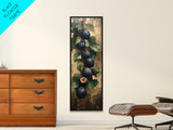 Canvas Print Fig Painting Still Life Rustic Kitchen Art Farmhouse Decor Botanical Print Food Review Wall Art