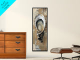 Koi Fish Framed Canvas Print Long Narrow Wall Art Zen Decor Coastal Decor Whimsical Art Tall Skinny Art for Bedroom Above Bed