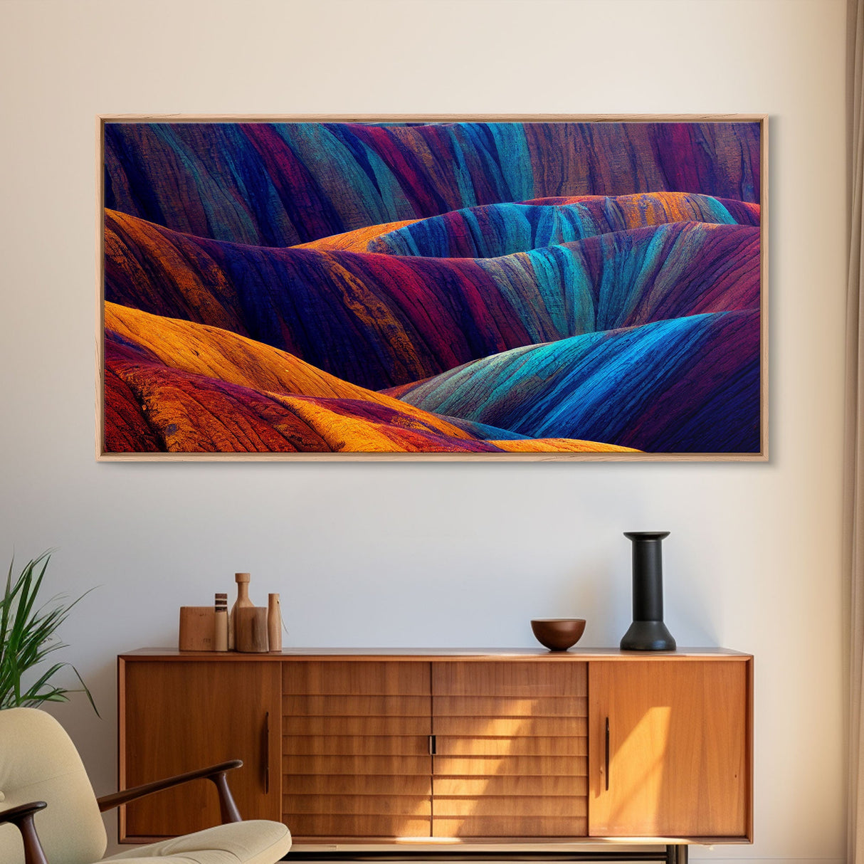 Beautiful Geological art, Geology, Colorful stone formations, ready to hang canvas print wall art, framed canvas wall art, mancave wall art