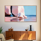 Archway Rocks, Coastal Beauty, Canvas Print, Minimalist Seascape, Natural Landscape, Large Wall Art, Ocean Home Decor, Living Room