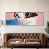 Kitchen Bowl, Modern Food Art, Culinary Aesthetic, Pastel Minimalist Decor, Chef’s Dream Kitchen, Unique Gift Idea, Framed Canvas Print