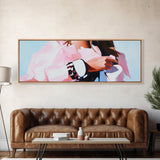 Fashion, Chic, Woman, Canvas Print, Modern Wall Art, Minimalist Decor, Boho Aesthetic, Feminine Artwork, Bedroom or Dressing Room Decor