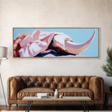 Rustic Wildlife, Animal Lover, Earthy Aesthetic, Nature Canvas Print, Living Room Wall Art, Boho Home Decor, Western Wall Art