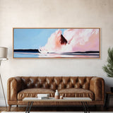 Pastel Explosion, Cloud Burst, Dreamy Abstract, Soft Color Art, Modern Home Decor, Canvas Print, Office Wall Art, Boho Aesthetic
