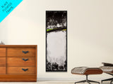 Abstract, Minimalist, Canvas Print, Black and White Wall Art, Contemporary Painting, Office Wall Decor, Monochrome Art, Living Room Art