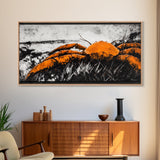 Giant Crab, Bold Coastal Art, Ocean Life, Canvas Print, Seafood Restaurant Wall Decor, Rustic Nautical Theme, Unique Living Room Artwork
