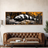 Gila Monster, Desert Reptile, Wildlife Art, Canvas Print, Nature Lover Gift, Rustic Wall Decor, Southwestern Art, Home Office Wall Art