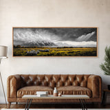 Green Ocean Wave, Coastal Wall Art, Surf Decor, Abstract Seascape Painting, Modern Beach House Art, Ocean Lover Gift, Canvas Print