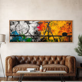 Photographer Tripod, Abstract Art, Framed Canvas Print, Artistic Studio Decor, Modern Wall Art, Creative Home Artwork, Gift Idea