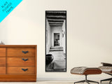 Southwestern Hallway, Adobe Texture, Earthy Decor, Desert Style, Rustic Design, Framed Canvas Print, Entryway Wall Art, Boho Home Vibes
