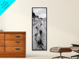 Driftwood, Nature Path, Earthy Decor, Rustic Home Style, Framed Canvas Print, Living Room Wall Art, Natural Landscape Photography