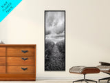 Wheat Field Trail, Countryside Autumn Path, Rustic Farm Landscape, Tranquil Earthy Wall Art, Bedroom or Hallway, Canvas Print