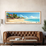 Cayman Islands, United Kingdom Panoramic Print, Vacation Gift, United Kingdom Wall Art, Vacation Wall Art, Vacatation Memories, Beach Decor, Beach Or Lakehouse Art