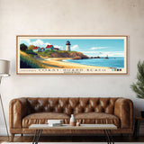 Coast Guard Beach, Massachusetts Panoramic Print, Vacation Gift, Massachusetts Wall Art, Vacation Wall Art, Vacatation Memories, Beach Decor, Beach Or Lakehouse Art