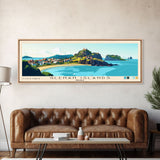Glénan Islands, France Panoramic Print, Vacation Gift, France Wall Art, Vacation Wall Art, Vacatation Memories, Beach Decor, Beach Or Lakehouse Art