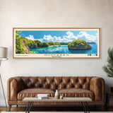 Guimaras, Philippines Panoramic Print, Vacation Gift, Philippines Wall Art, Vacation Wall Art, Vacatation Memories, Beach Decor, Beach Or Lakehouse Art