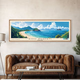 Koh Phayam, Thailand Panoramic Print, Vacation Gift, Thailand Wall Art, Beach Painting, Beach Decor, Beach Or Lakehouse Art